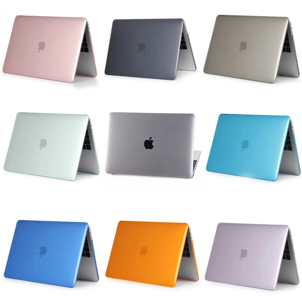 Прозрачный Кристальный чехол для ноутбука Apple Macbook Air Pro Retina 11 12 13 15 дюймов Mac book