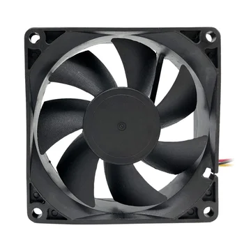

NEW F8025 80mm Computer Cooler Fan Desktop Cooling Fan Low Noise 12V Exhaust Fan for PC Case / Power Supply