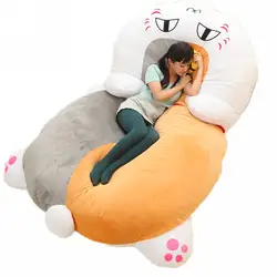 Fancytrader гигантские плюшевые nyanko-сенсей Cat диван-кровать татами спальный мешок большой подарок новинка 210 см X 150 см FT50671