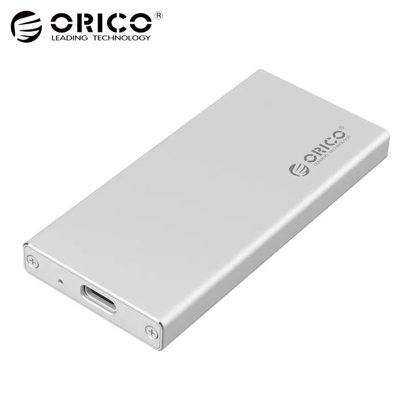 

ORICO MSA-UC3 Aluminum 5Gbps USB3.1 Type-C to mSATA 3.0/2.0 HDD Enclosure Box Case for 1.8 inch SSD Plug and Play