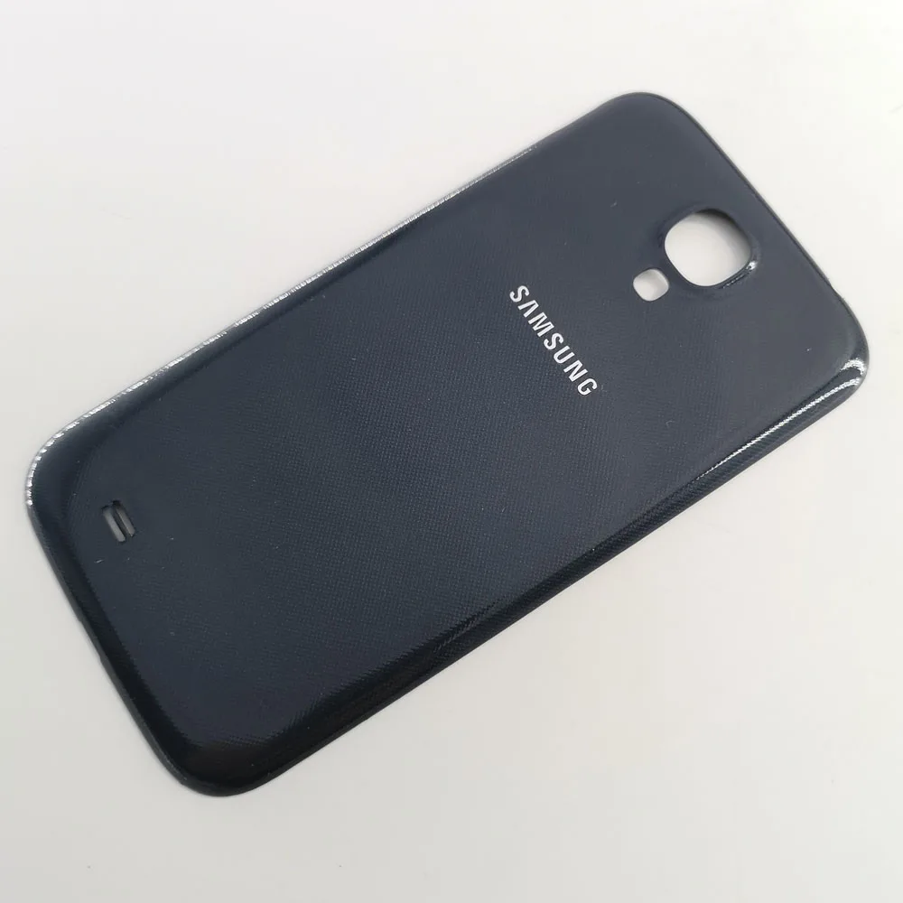 S4 сзади Корпус чехол для SAMSUNG Галактики S4 I9505 i9500 i337 Батарея задняя крышка Дверь задняя крышка - Цвет: Черный