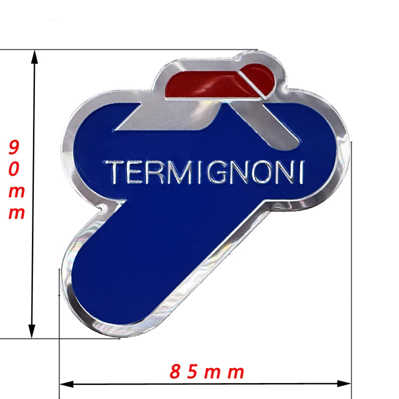 3D алюминиевая термостойкая алюминиевая мотоциклетная выхлопная наклейка на трубы наклейка для Scorpio Yoshimura Termignoni стикер