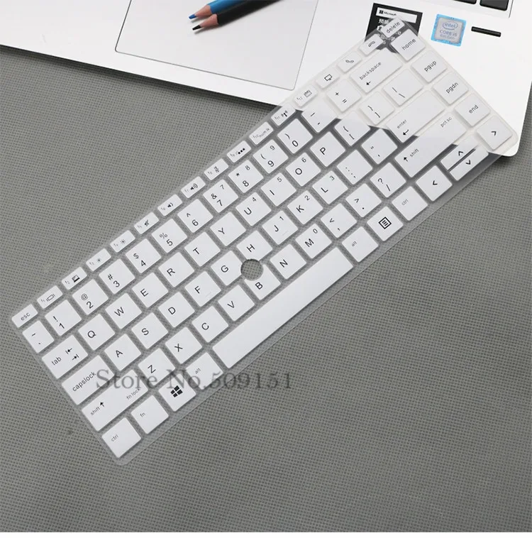 Для 1" hp EliteBook ELITEBOOK 840 G5/745 G5 с отверстием для трекпоинта 14 дюймов Чехол для клавиатуры ноутбука протектор Кожаный силикон