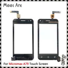 Замена Высокое качество 4," для Micromax Bolt A79 V1.0 V2.0 версия сенсорный экран дигитайзер сенсор внешняя стеклянная панель объектива