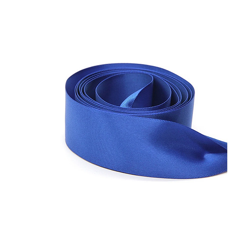 1 пара 3 см широкие различные плоские шнурки атласная лента шнурки Шнурки плоские атласные ленты детские шнурки - Цвет: Deep Blue