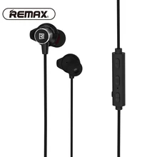REMAX Course à Pied dans l’oreille Bluetooth Écouteur Sans Fil Magnétique Neckband CVC Bruit-réduire écouteur avec Micro pour iphone