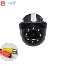 EKIY Universale Auto Videocamera vista posteriore CCD Inversione di Immagine HD Back Up Della Macchina Fotografica Impermeabile di Visione Notturna con 8 HA CONDOTTO LA Luce di Parcheggio Della Macchina Fotografica