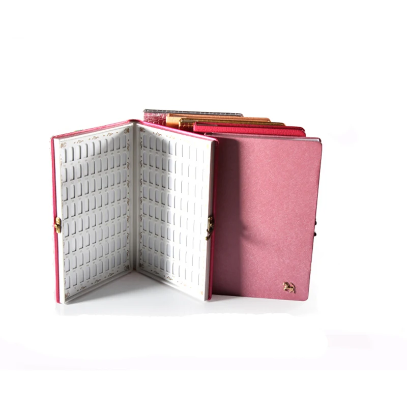 160 Colors Nail Art Display Book Gel Polish Chart Tools Practical Display Nail Art Card Book