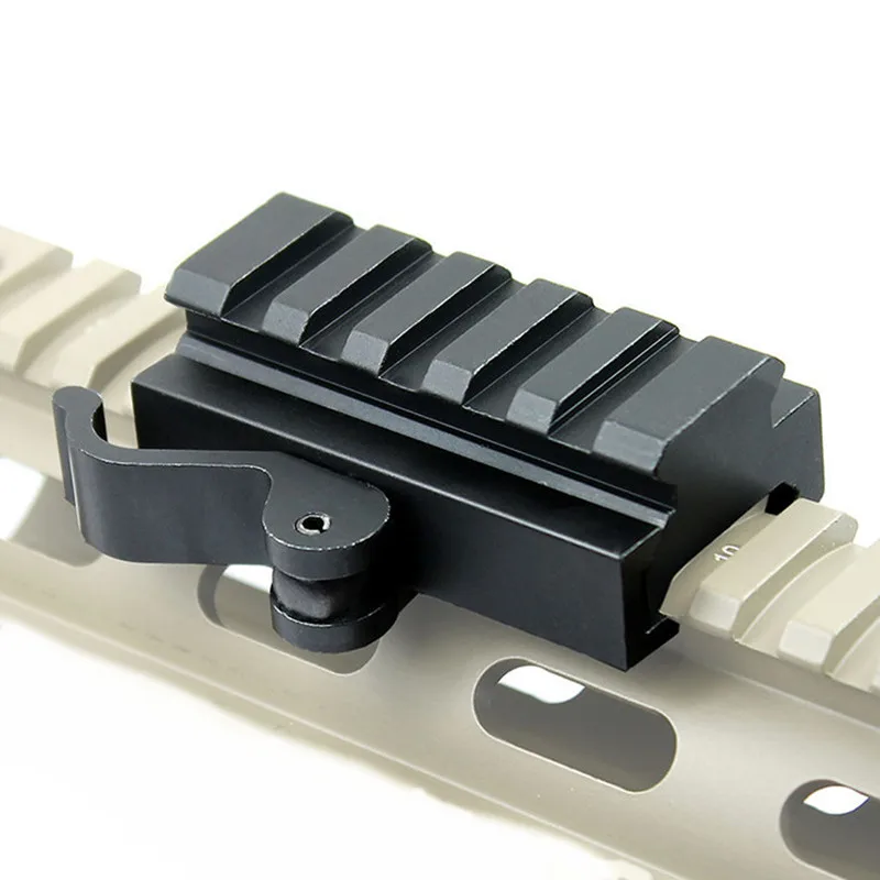 Airsoft 1/2 inch Mini Riser Block Mount Metal QD 20MM Quick Release