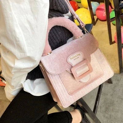 Новинка, женская сумка на плечо, бархатная сумочка, фирменный дизайн, роскошная, известный дизайнер, сумка через плечо, Bolsa Feminina, высокое качество