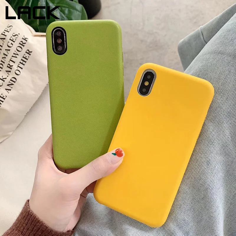 

LACK Luxury PU Leather Plain Color Phone Case For iphone 11 11Pro Max 7 8 Plus 6 6S X XS Max XR Cortex classic Back Cover