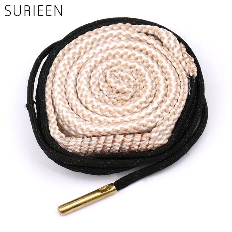 SURIEEN Hunting Gun Accessories Boresnake Gun Cleaning Kit for .32 Cal & 8MM Caliber Rifles/ Pistol/ Shotgun Boresnake Cleaner