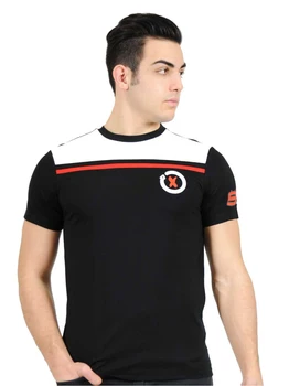 

Jorge Lorenzo 99 Moto Por Fuera Black T-shirt Motorcycle Racing Team T shirt