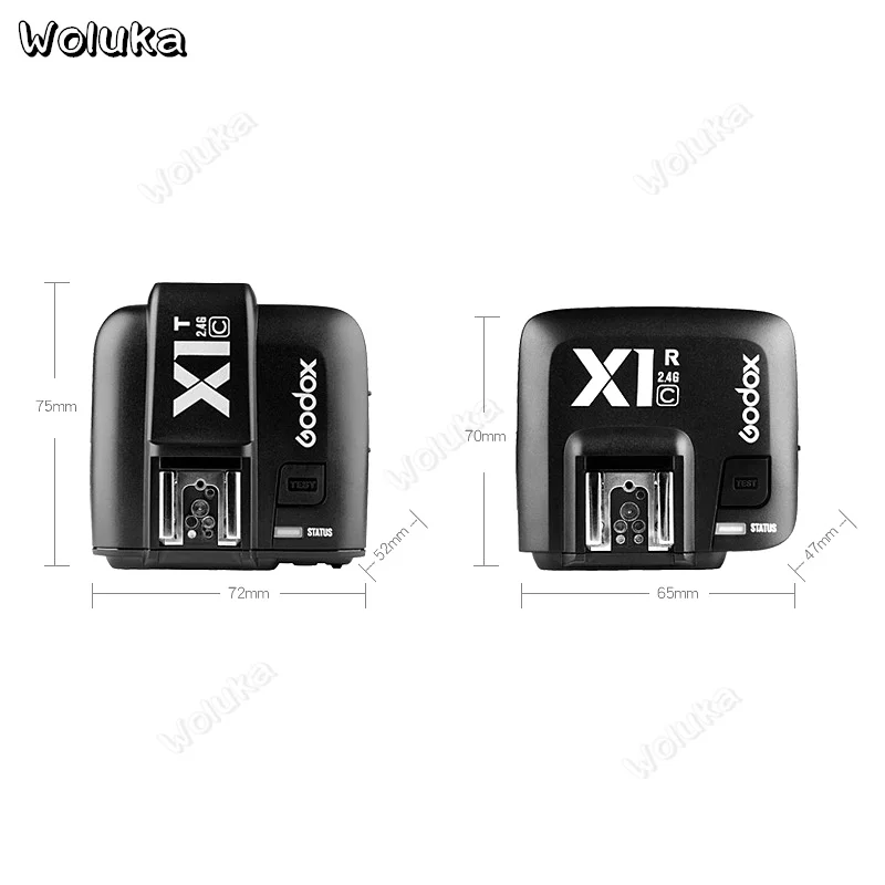Godox-X1-kit-TTL-2-4G-Wireless-Flash-Trigger-Trasmettitore-e-ricevitore-Per-Canon-per-Nikon (2)