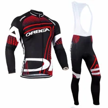 

Autumn Orbea TEAM Bicycle clothing Long sleeves Cycling wear Maillot Culotte Cycling Jerseys Bike Pants GEL Breathable Pad