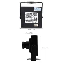 FPV системы Мини цифровой HD 1/" 3,6 мм 700TVL CCD ИК широкоугольный объектив охранных камера PAL