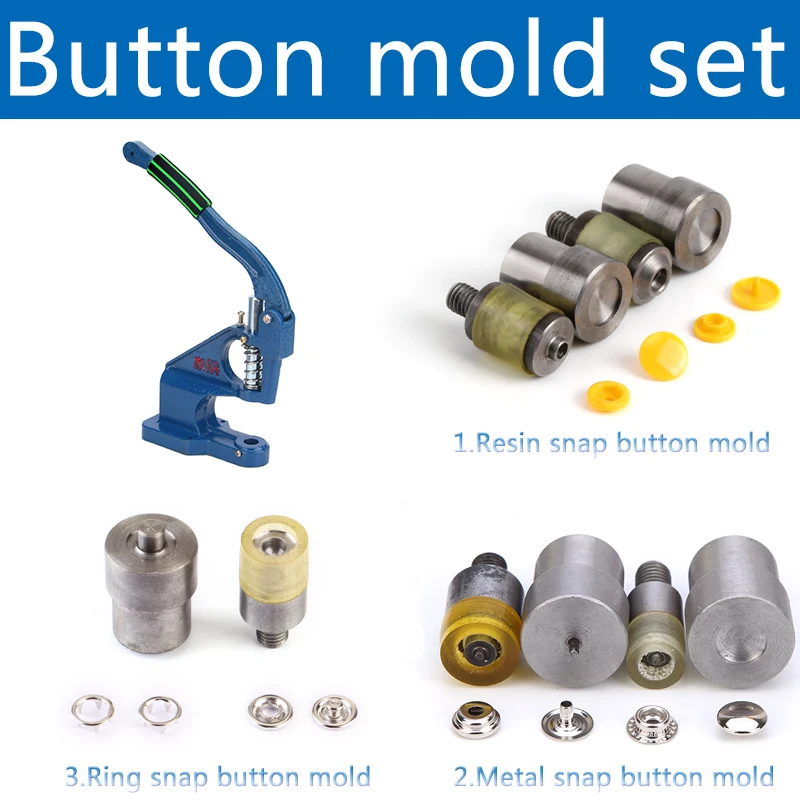 

Manual Claw Brace Clasp Snap Mold Press Machine Button Fastener Dies Mayitr DIY Hand Pressure Pressing Clamp Machine Tool