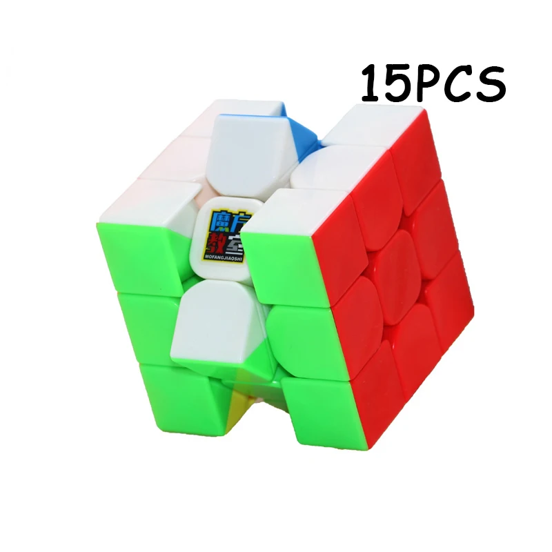 

15PCS MoYu MF3RS Magic cube Professional 3x3x3 Cubo magico Speed Twist Puzzle Non Sticker Neo Cube Education Toys For Children