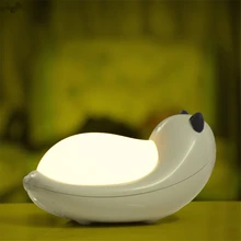 JW_Cute Fun color ful Elf Animal Touch control СВЕТОДИОДНЫЙ ночник 7 цветов прикроватная атмосферная настольная лампа для детской спальни