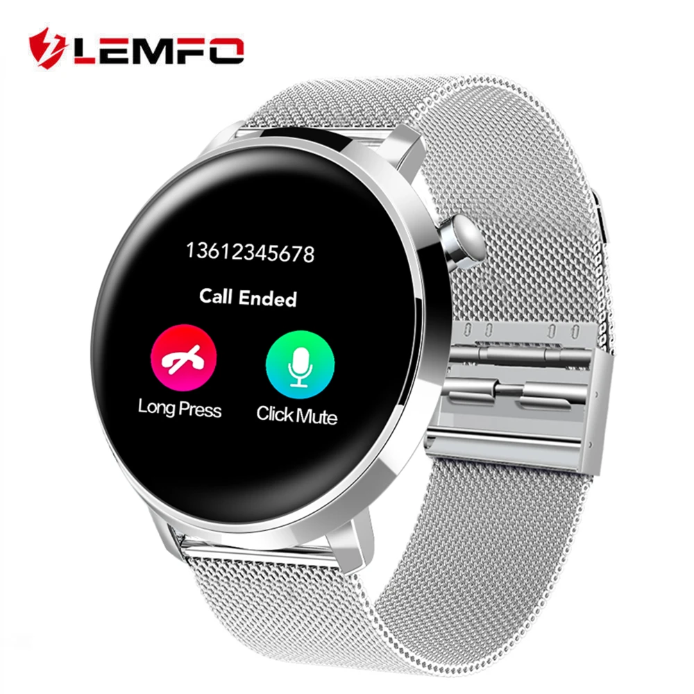 LEMFO Смарт-часы мужские IP68 водонепроницаемый монитор кровяного давления сердечного ритма сообщение напоминание Смарт-часы для Android IOS C10