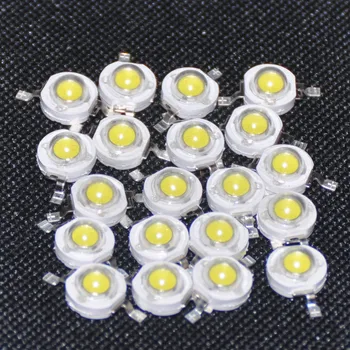 

20pcs LED Diodes Cold White 1W White Light Emitting Diod 1 Watt Chips LED Diodo Beads 1-Watt LED Diodi Cool White Branco Frio