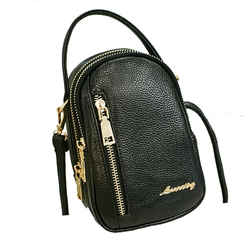 Tinton fashion women shoulder bag creative Headphone plug solider color mini pillow handbags