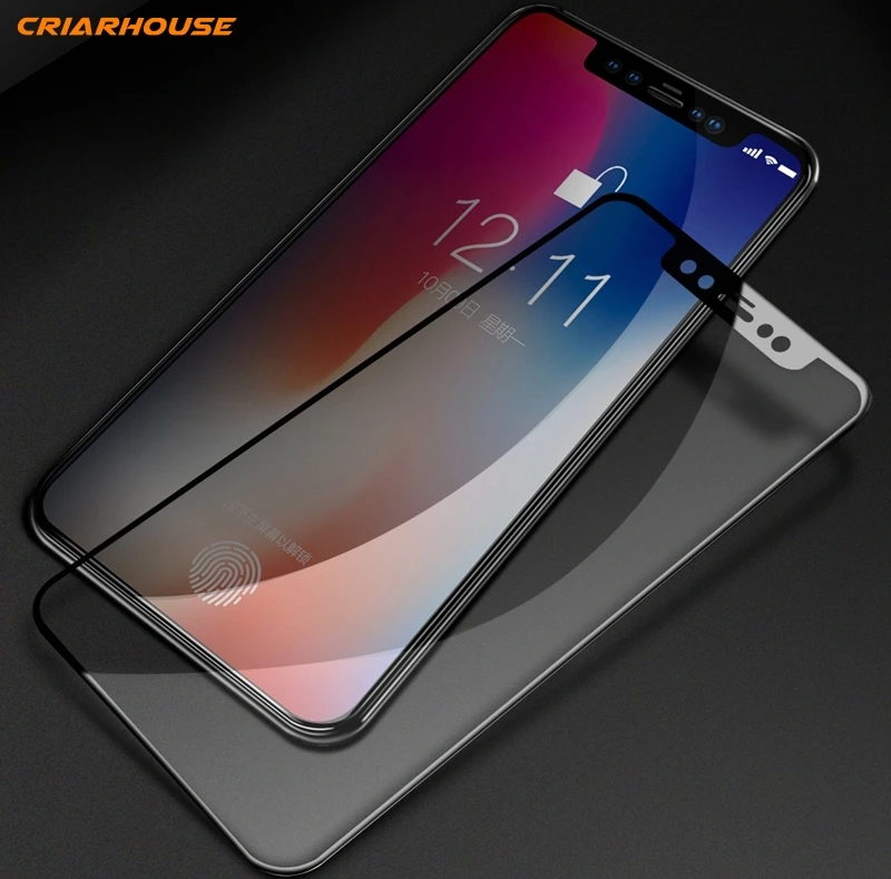 Закаленное стекло для iphone 12 13 11 Pro X XS MAX XR 7 8 6S 6 Plus XSMAX | Мобильные телефоны и