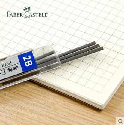 Faber Castell 2B осмотра тест карандаши, школьные принадлежности