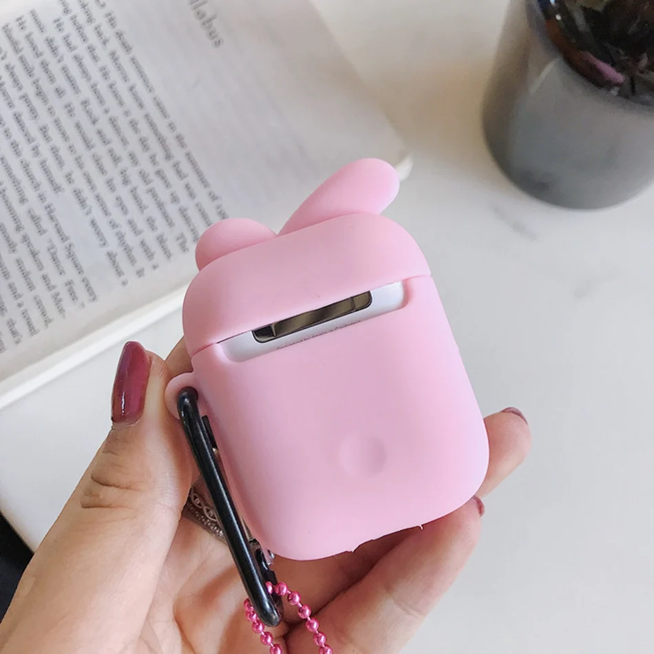 Чехол для AirPods, милый чехол для наушников Cinnamoroll Melody Kuromi Purin Frog, чехол s для Apple Airpods, мультяшный чехол для наушников