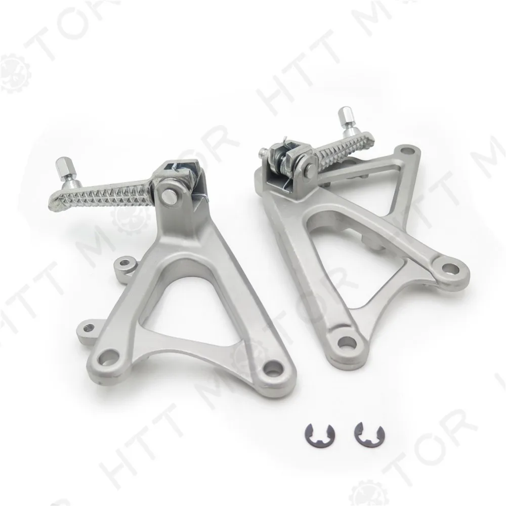 Foot Rest Pegs Brackets For 20092014 Yamaha R1 Silver Aftermarket Free Shipping Motorcycle