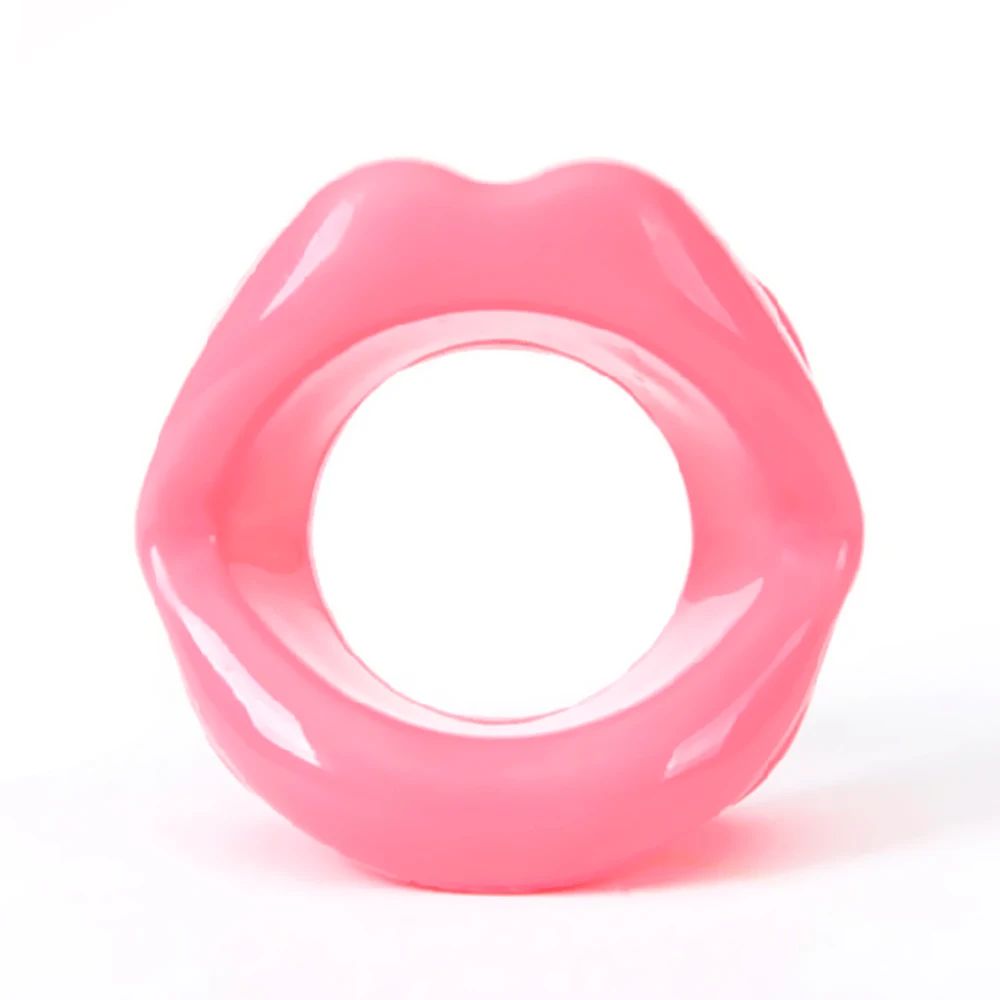 

Face Slimming Massager & Lip Trainer Silicone Oral Mouth Muscle Massage Tightener Mouth Gag Chin Massager Anti-Wrinkle/Aging