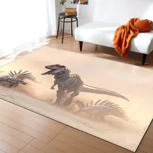 Европейский и американский Юрский 3D Динозавр украшения большие ковры гостиная области ковры мягкие фланелевые мальчики подарок ковры коврики