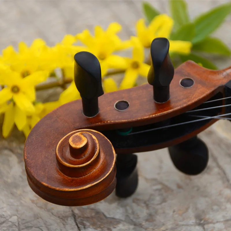 Итальянская скрипка Кристина V01 Stradivari для начинающих Античная Кленовая 4/4 o 3/4