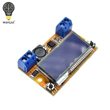 Двойной дисплей DC-DC 5-23 В до 0-16,5 в 3 А Макс понижающий преобразователь питания Регулируемый понижающий регулятор напряжения