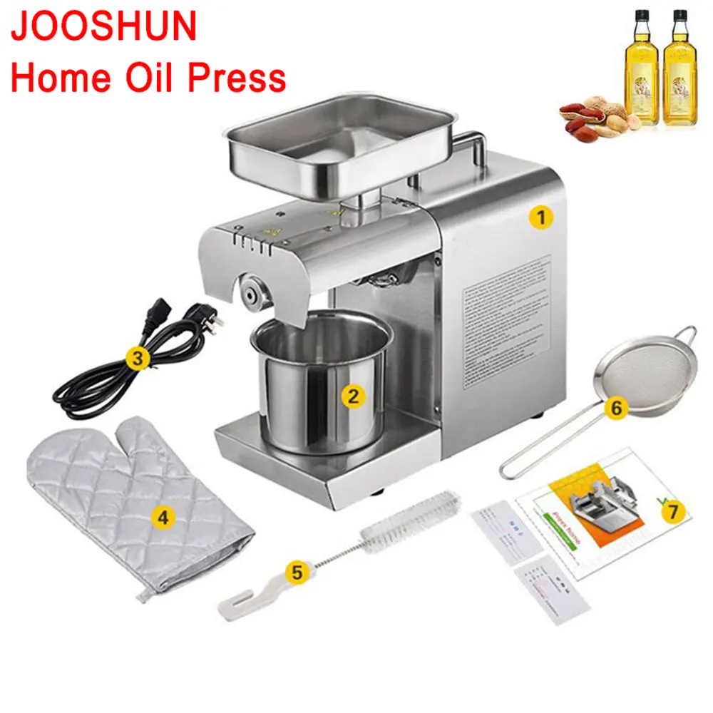 Automatic Stainless Steel Small Home Oil Press Machine