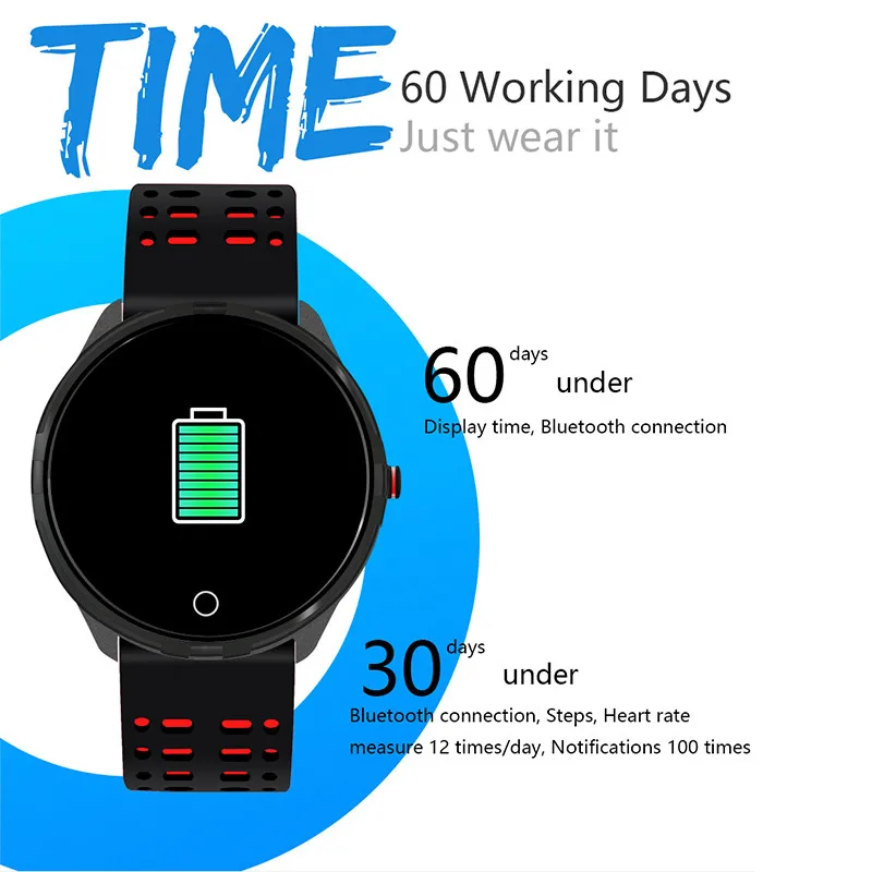  Bluetooth Smart Watch X7 pk X6 Sport Band Men and Women Health Smart Tracker for Android and iphone