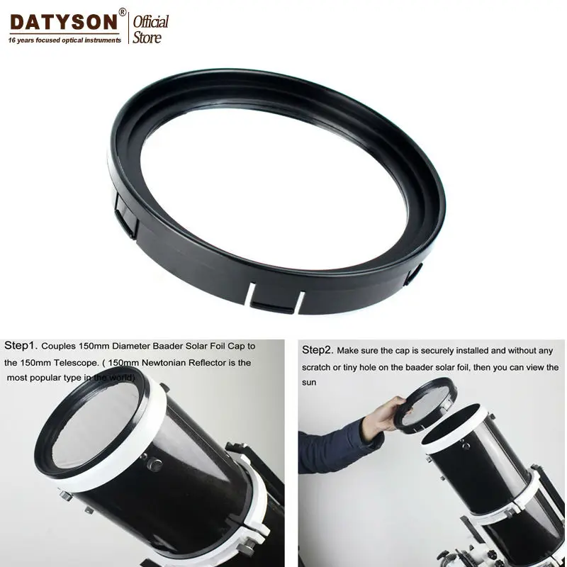 Datyson Solar Filter Sun Film Membrane 5.0 Lens Telescope Bard film Baader Solar