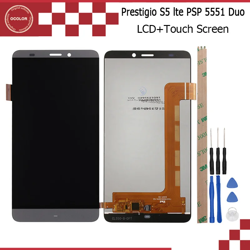 imágenes para Para Prestigio Gracia S5 Lte PSP5551 Duo Pantalla LCD y Asamblea Del Digitizador de la Pantalla Táctil Perfecta Reparación Parte 5.5 pulgadas + herramientas imágenes para Para Prestigio Gracia S5 Lte PSP5551 Duo Pantalla LCD y Asamblea Del Digitizador de la Pantalla Táctil Perfecta Reparación Parte 5.5 pulgadas + herramientas