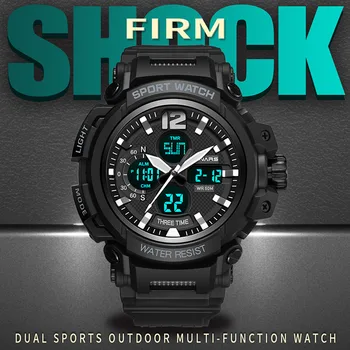 

G Sports Watches Men Shock Waterproof Digital Wrist Watches Male Clock Watch For Men LED Electronic Wristwatches Outdoor Running