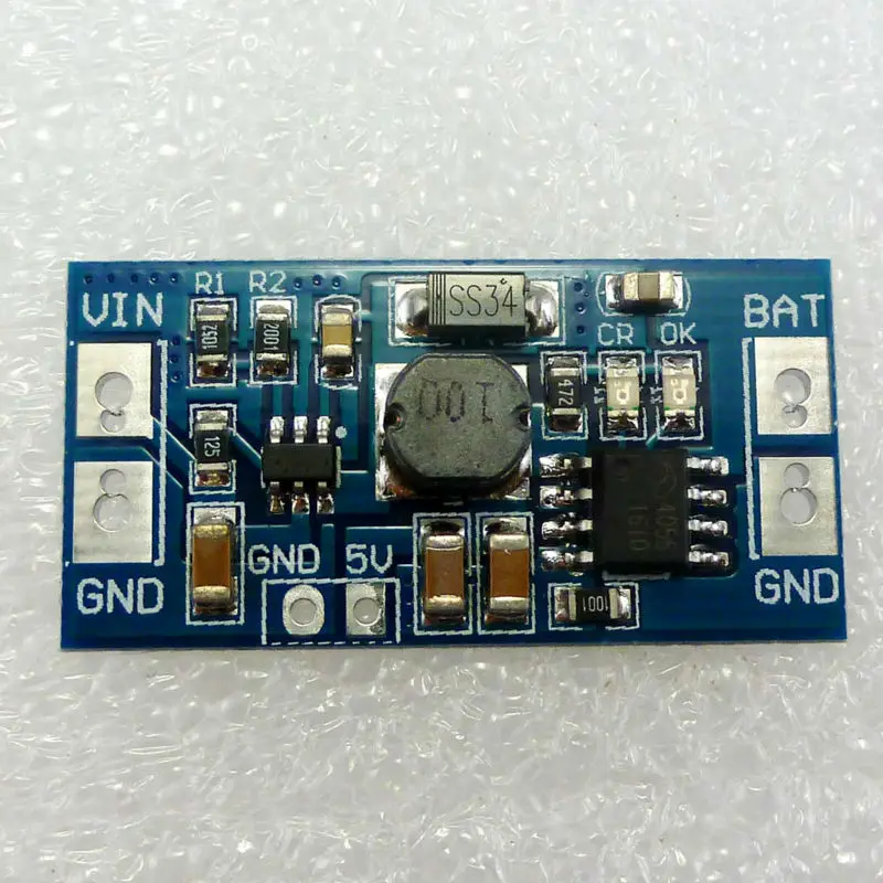 

2 in 1 Charger Module & DC DC Step down Converter DC 6.5-40V to 4.2V 5V Charging board DD40CRTA