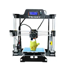 Tronxy Новинка 2017 года дизайн 3D комплект принтера repra Prusa Сталь Структура 220*220*240 мм