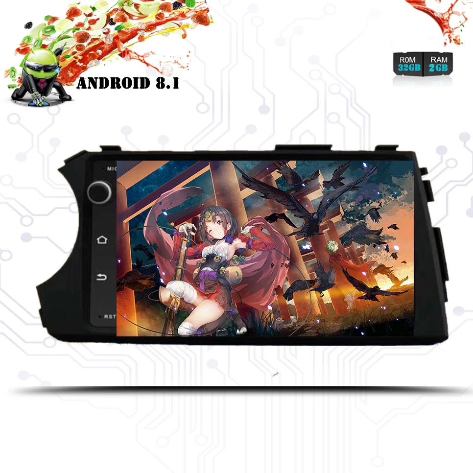 

Octa Core Android 8.1 CAR dvd player radio For Ssang yong Ssangyong Actyon Kyron 2005-2013 with GPS Navi multimedia SD Head Unit