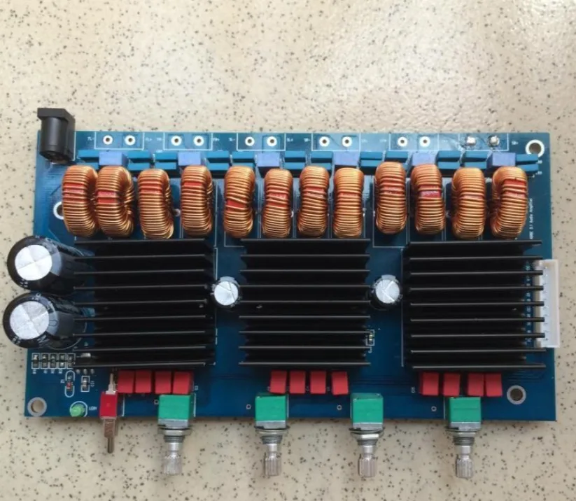 2018 New 6 channel TDA7498E 160W X 6 Class D Home Theater 5.1 Audio Amplifier Board 2018 New 6 channel TDA7498E 160W X 6 Class D Home Theater 5.1 Audio Amplifier Board