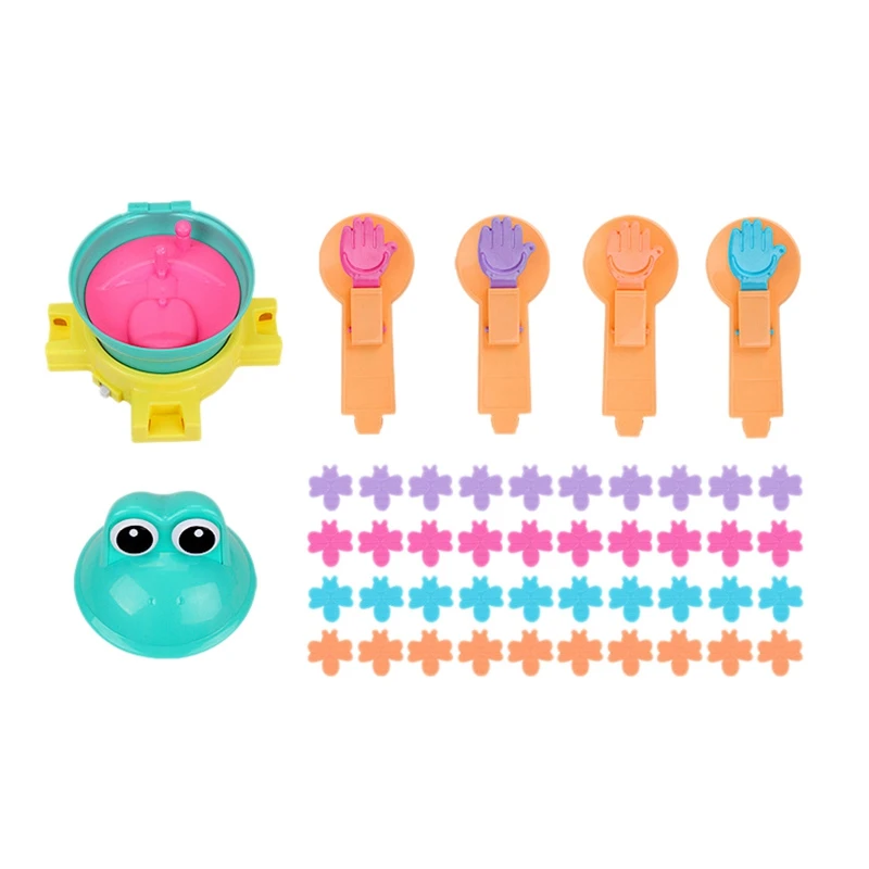 Greatest  Feeding Frog Projection Eating Beans Fun Desktop Puzzle Science Game Parent-Child Interactive Child