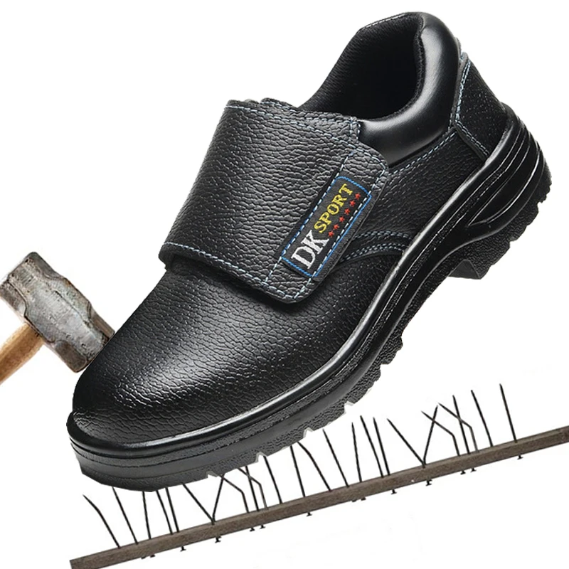 

Safety shoes welding shoes steel head anti break anti stab protective shoes men's shoes.