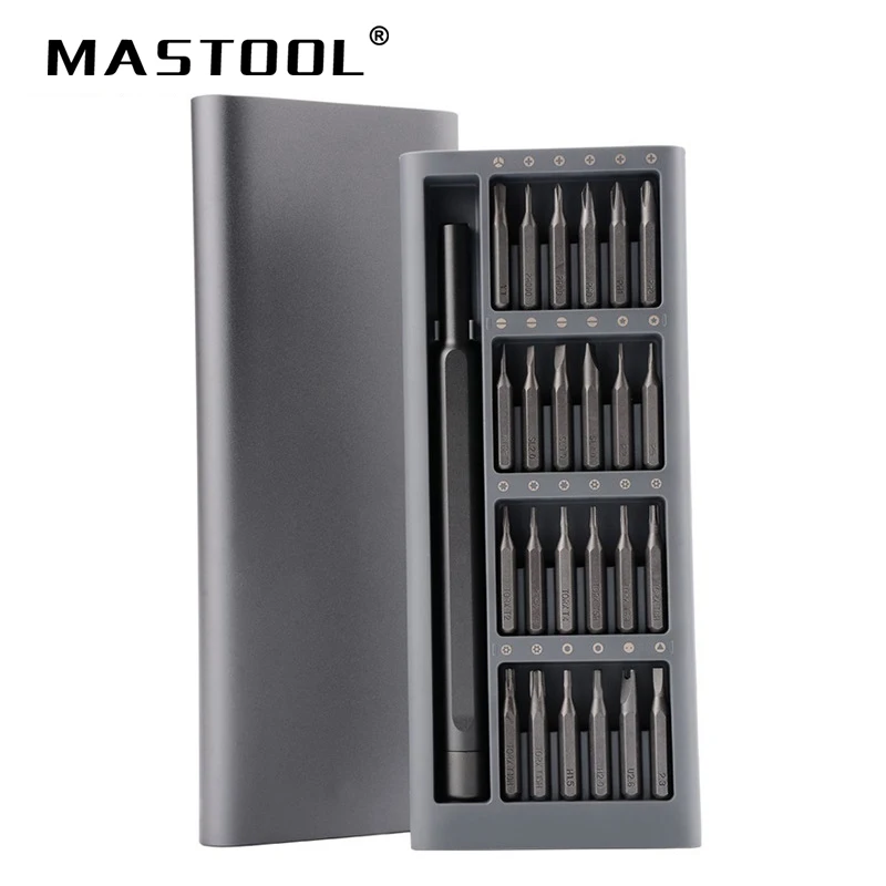 

24 in one screwdriver set set finishing screwdriver set high quality shell 24 precision magnetic suction head