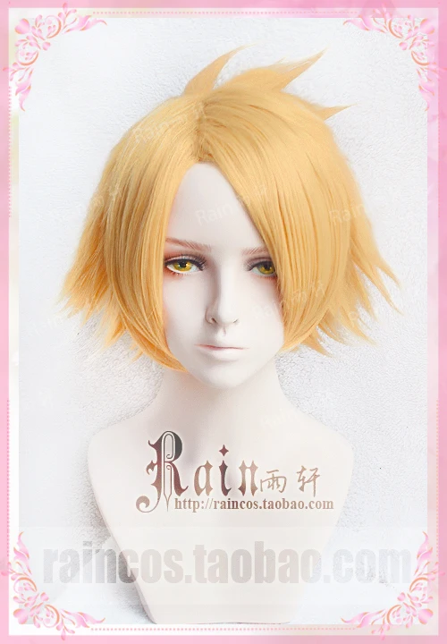 My Boku no Hero Academy Kaminari Denki короткий костюм косплей парик нужно стиль только парик+ трек