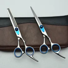 1003C 2 шт. 6,0 ''17,5 см индивидуальный логотип ZZ Top GRADE Парикмахерские ножницы парикмахерские режущие ножницы для раскроя ножницы парикмахерские ножницы