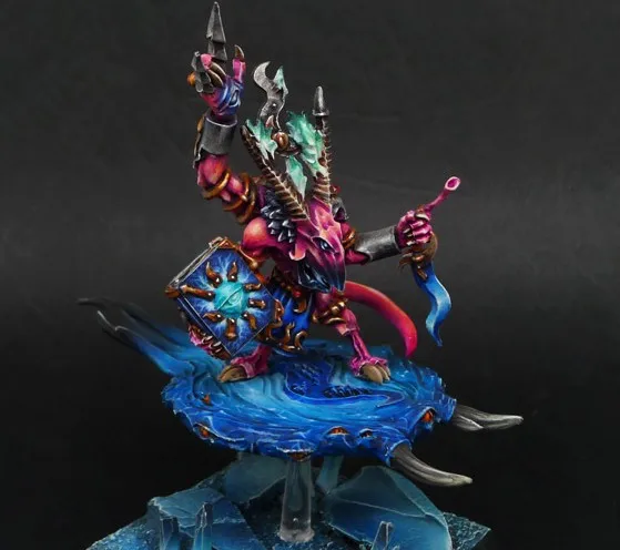 Herald of Tzeentch on Disc Resin Model|Игровые фигурки и трансформеры| |