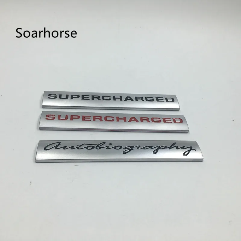 

Soarhorse For Land Rover Range Rover Sport Autobiography Supercharged Matel Emblem Rear Tail Gate Trunk Logo 3d Sticker